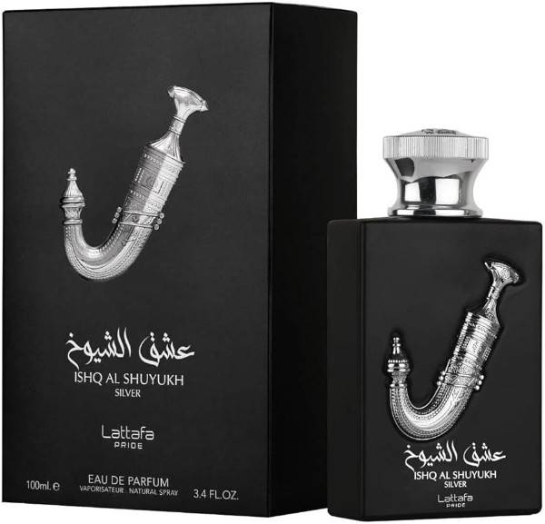 lattafa ishq al shuyukh silver eau de parfum 100ml