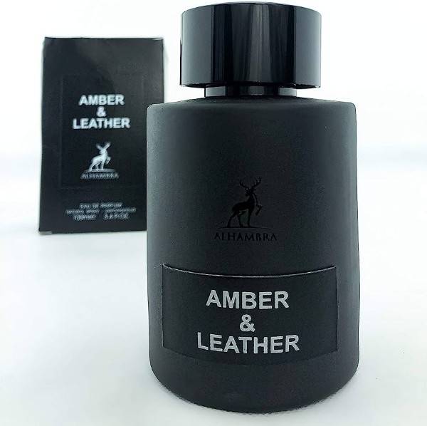 maison alhambra amber & leather 100ml