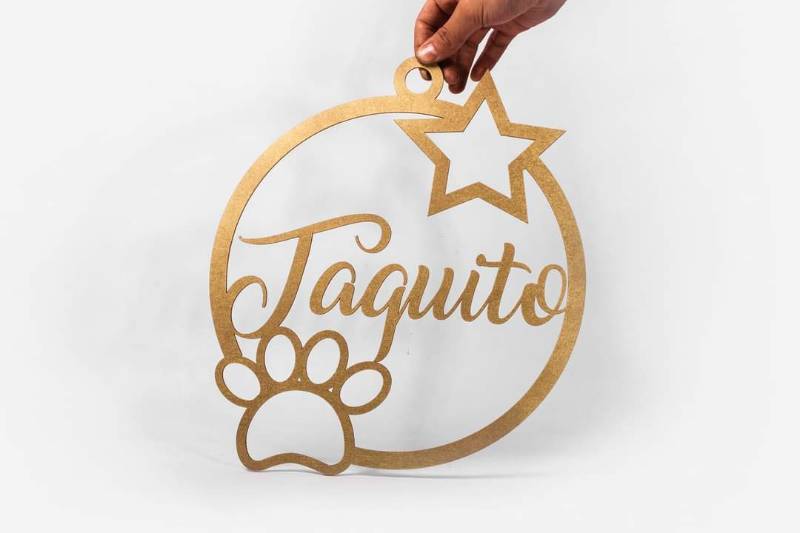 Esfera Navideña Personalizada 30cms