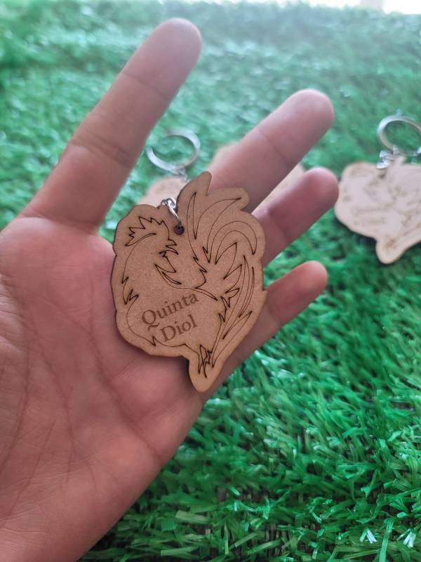 Llaveros 25 Pzas MDF