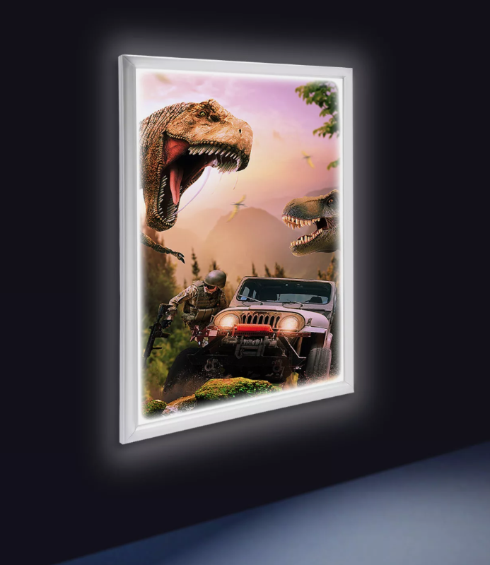 Porta Poster Luminoso 60 x 90cms