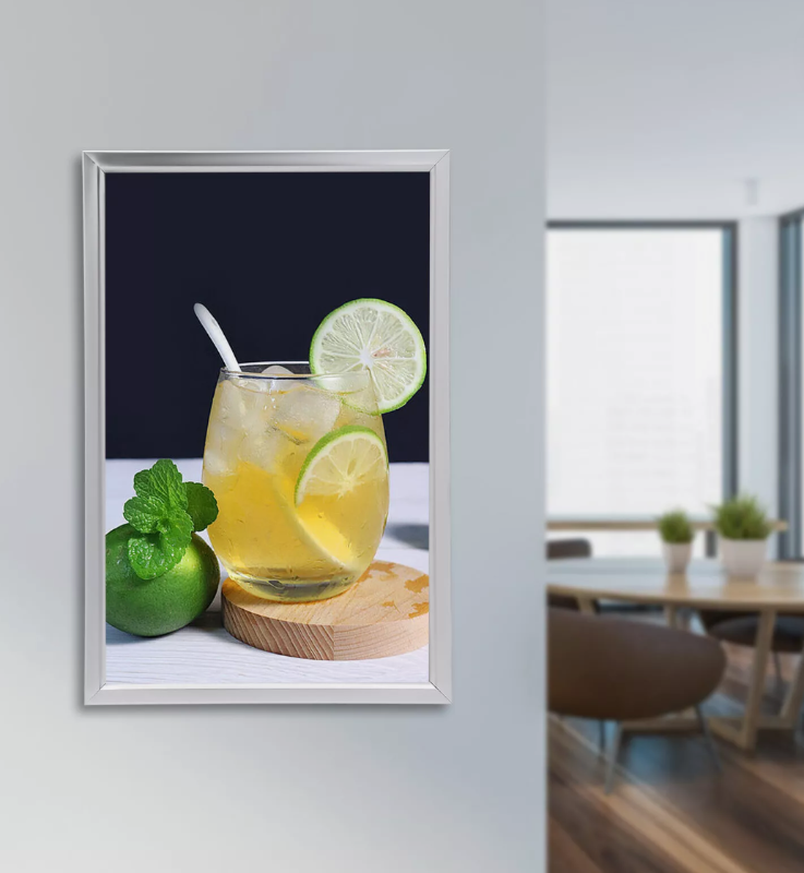 Porta Poster Luminoso 60 x 90cms