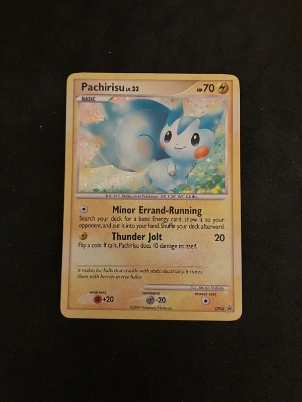 2007 Diamond and Pearl Promo Pachirisu Lv. 23 DP04