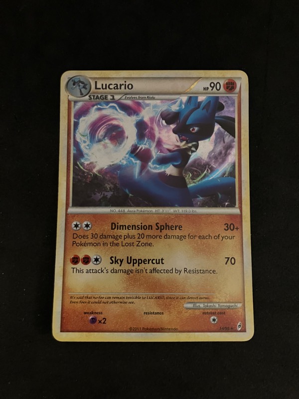 2011 Call of Legends Lucario Holo 14/95