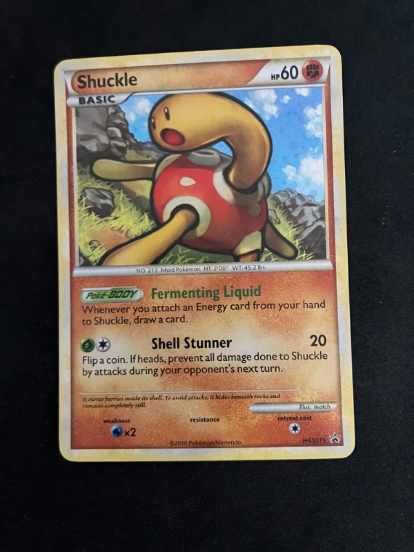 2010 Heart and Gold Silver Soul Promo Shuckle HGSS15