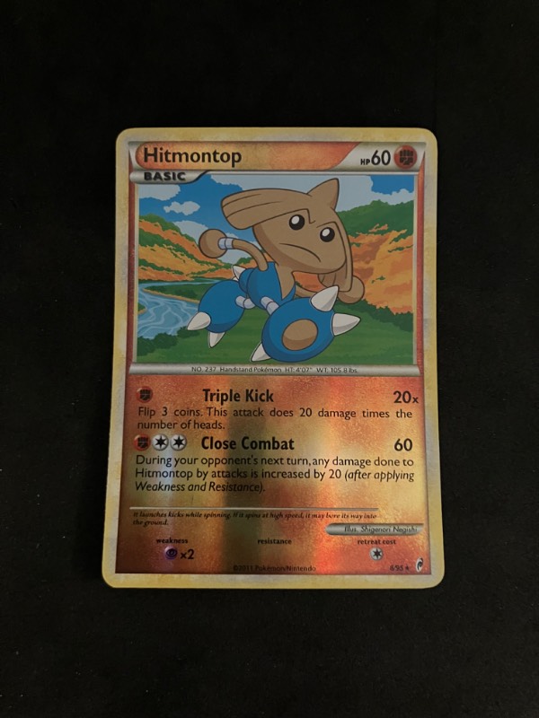 2011 Call of Legends Hitmontop Reverse Holo 8/95