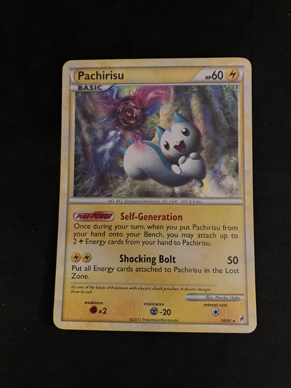 2011 Call of Legends Pachirisu Holo 18/95