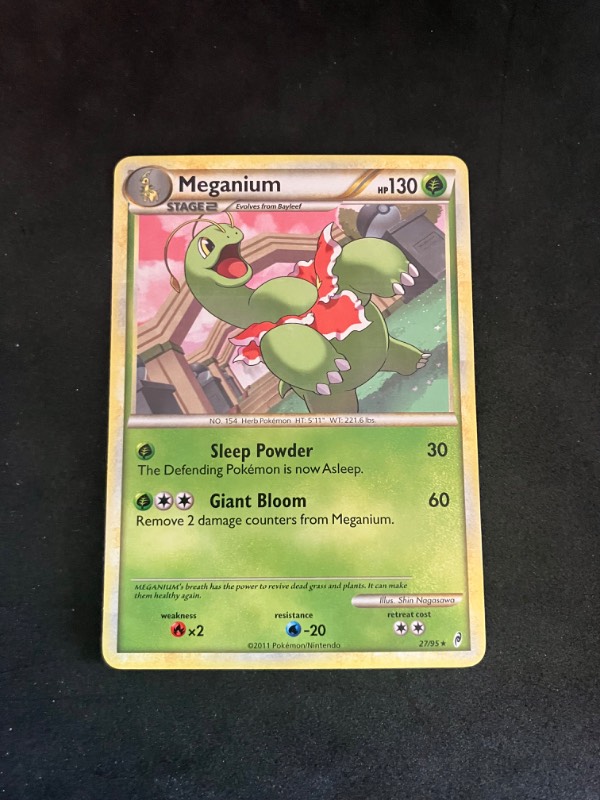 2011 Call of Legends  Meganium 27/95