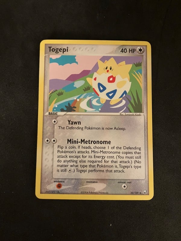 2004 Team Rocket Returns Togepi 50/109