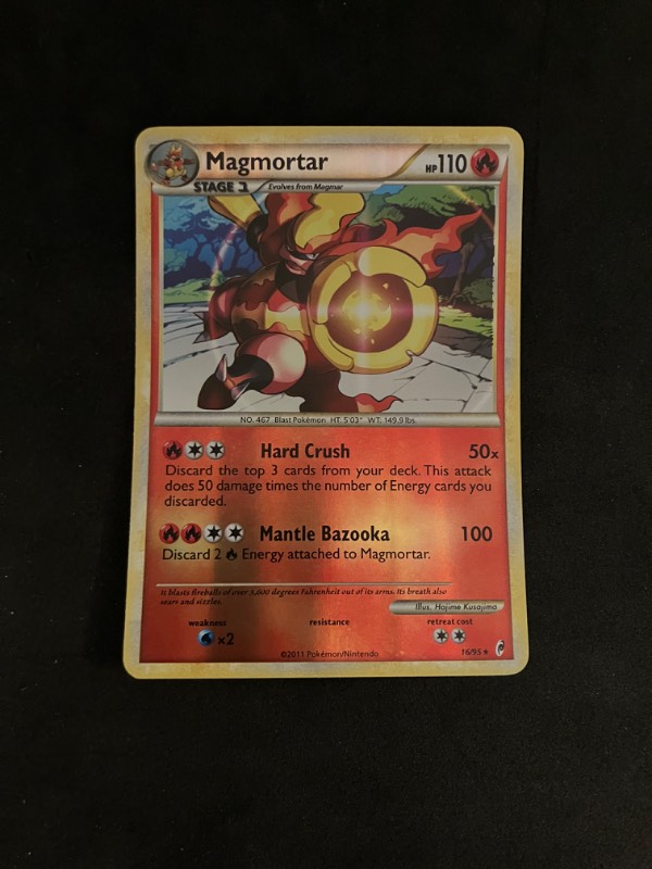 2011 Call of Legends Magmortar Reverse Holo 16/95