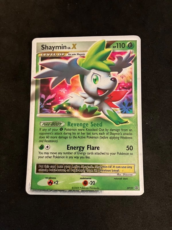 2009 Diamond and Pearl Promo Shaymin Lv. X DP39