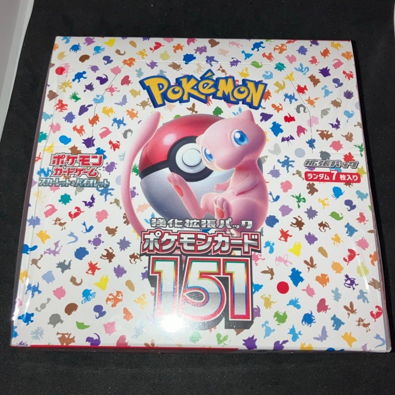 2023 Japanese Pokemon Scarlet and Violet 151 Booster Box