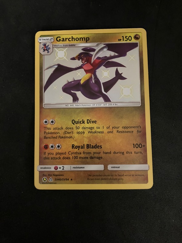 2019 Hidden Fates Shiny Vault Garchomp SV40/SV94