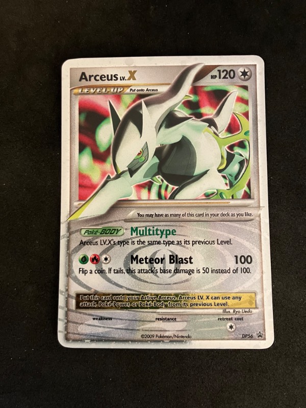 2009 Diamond and Pearl Promo Arceus Lv X DP56