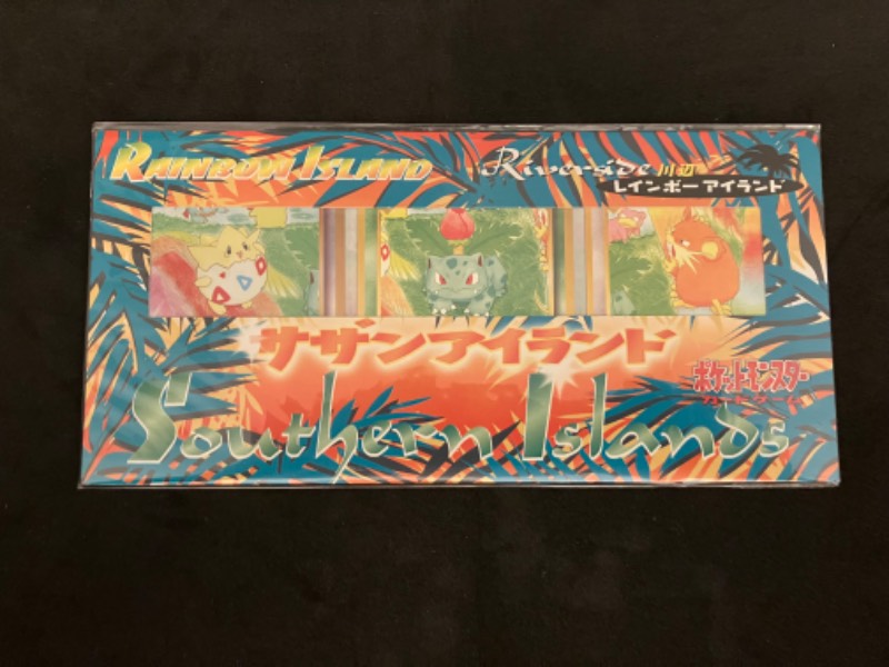 1998 Pokemon Southern Island Rainbow Island Sealed Reverse Holo Set Togepi, Ivysaur, Rattata NM/MINT