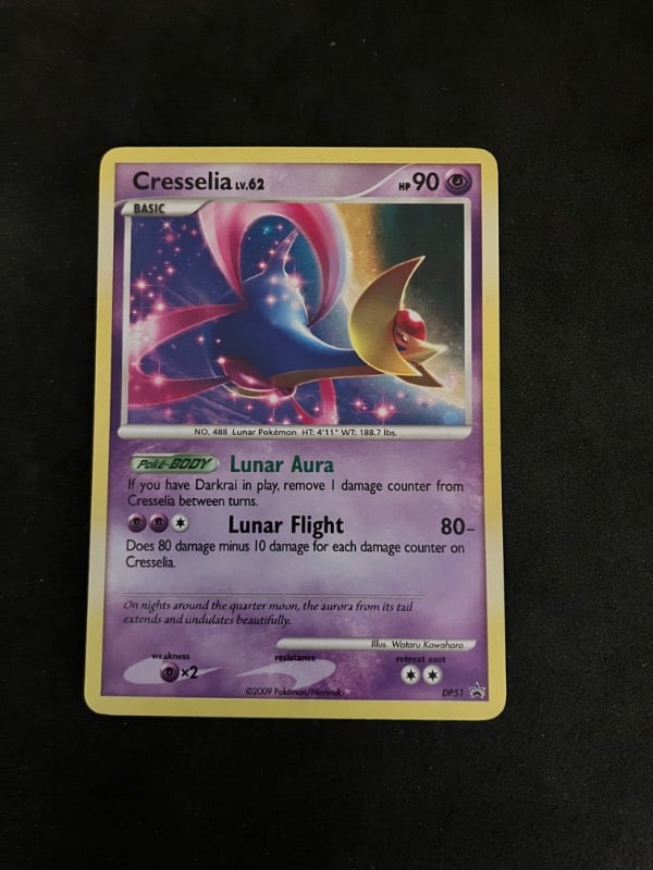 2009 Diamond and Pearl Promo Cresselia Lv. 62 DP51