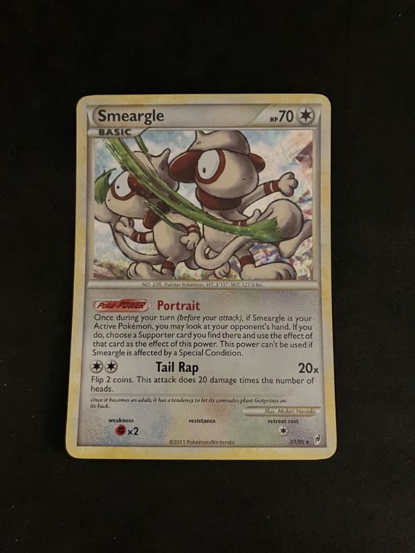 2011 Call of Legends Smeargle Holo 21/95