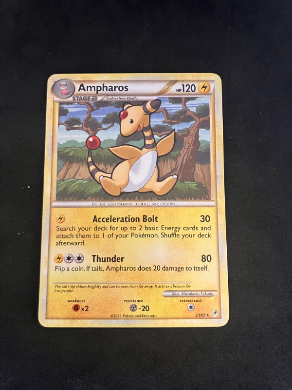 2011 Call of Legends Ampharos 23/95