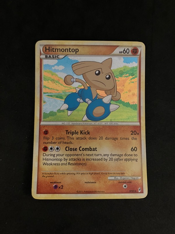 2011 Call of Legends Hitmontop Holo 8/95