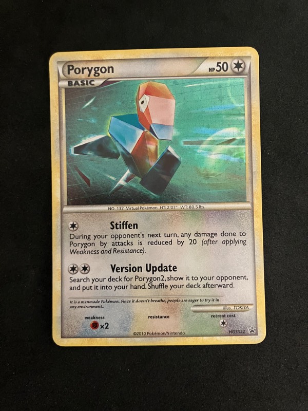 2010 Heart and Gold Silver Soul Promo Porygon2 HGSS23