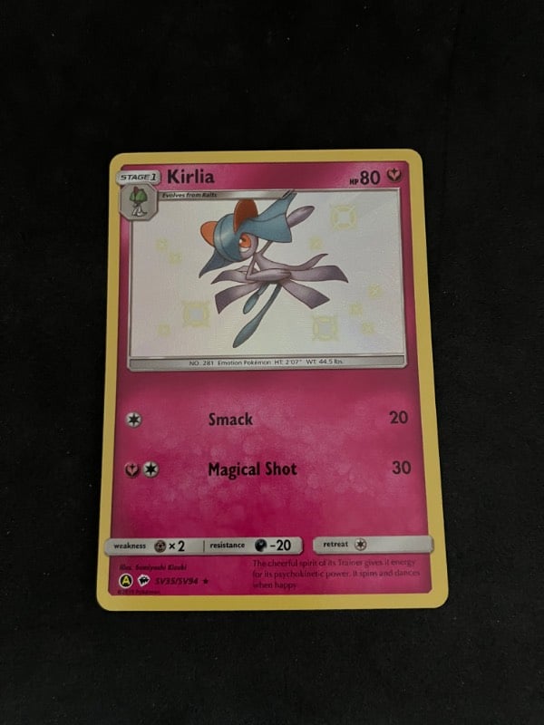 2019 Hidden Fates Shiny Vault Kirlia SV35/SV94