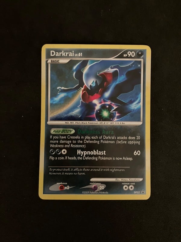 2009 Diamond and Pearl Promo Darkrai Lv. 61 DP52