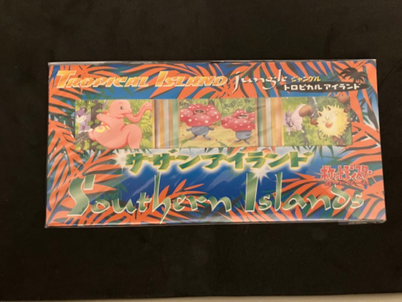 1998 Pokemon Southern Island Rainbow Island Sealed Reverse Holo Set Lickitung, Vileplume, Primeape NM/Mint