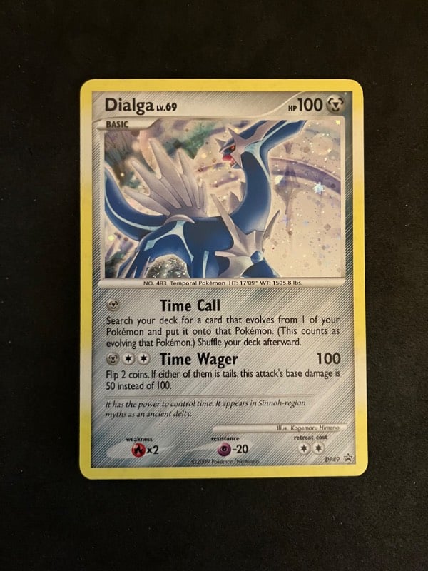 2009 Diamond and Pearl Promo Dialga Lv. 69 DP49