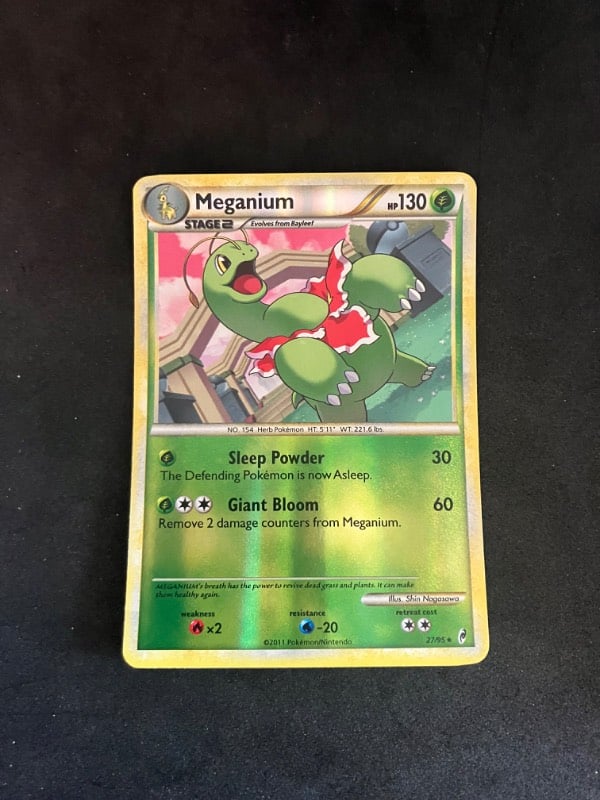 2011 Call of Legends Meganium Reverse Holo 27/95