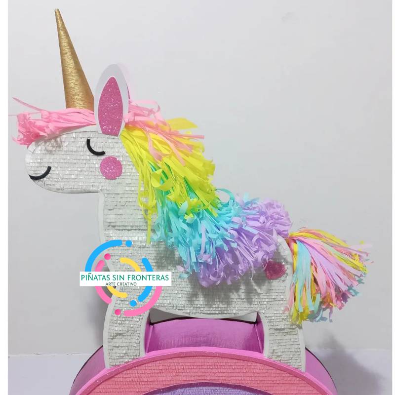 Unicornio en ArcoIris 2D