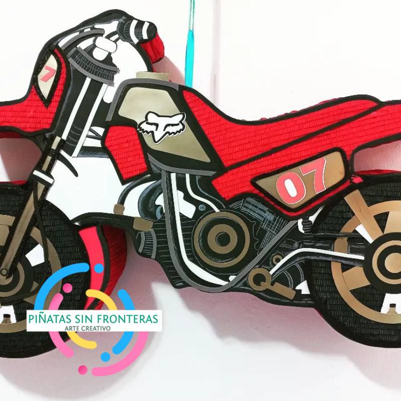 Motocicleta Roja 2D