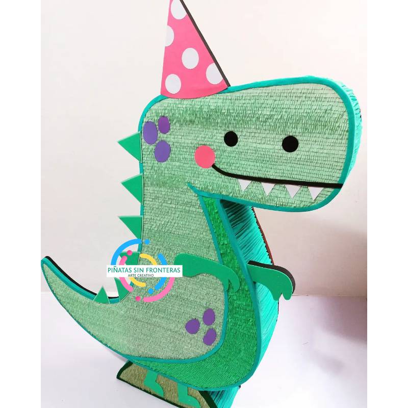 Disnosaurio Infantil Verde Dinosaurios 2D