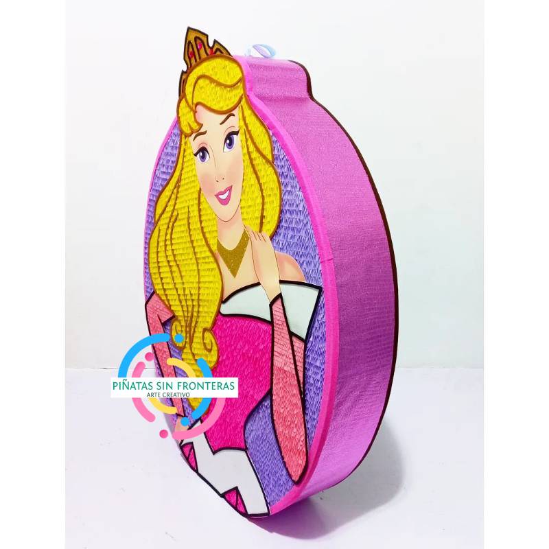 Cabeza de Princesa Aurora Disney 2D