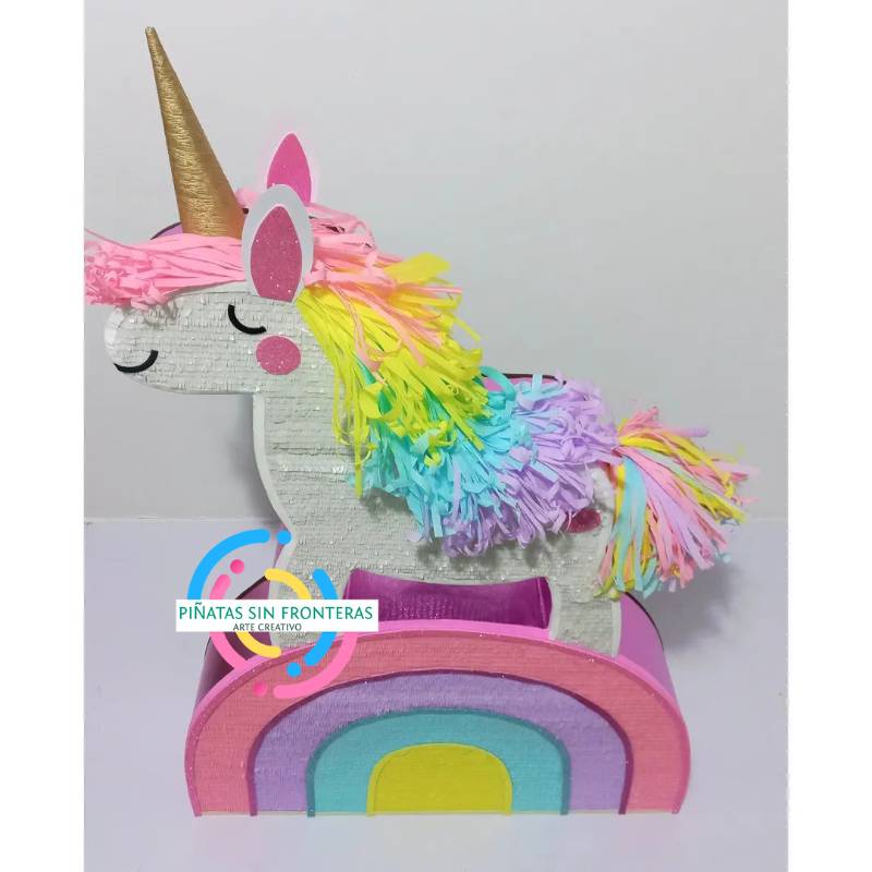 Unicornio en ArcoIris 2D