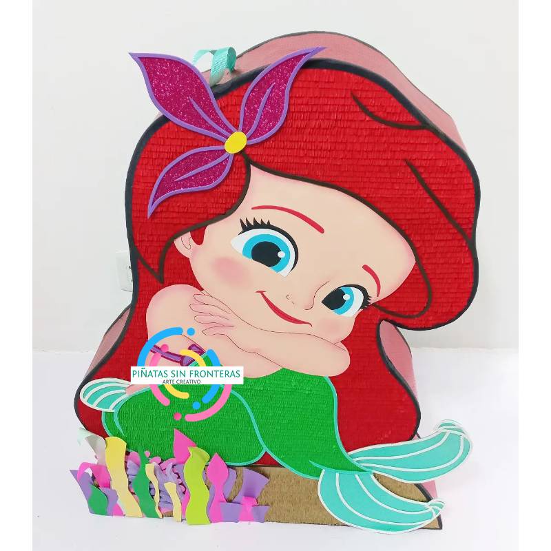 Princesa Ariel Baby Sirenita Disney 2D