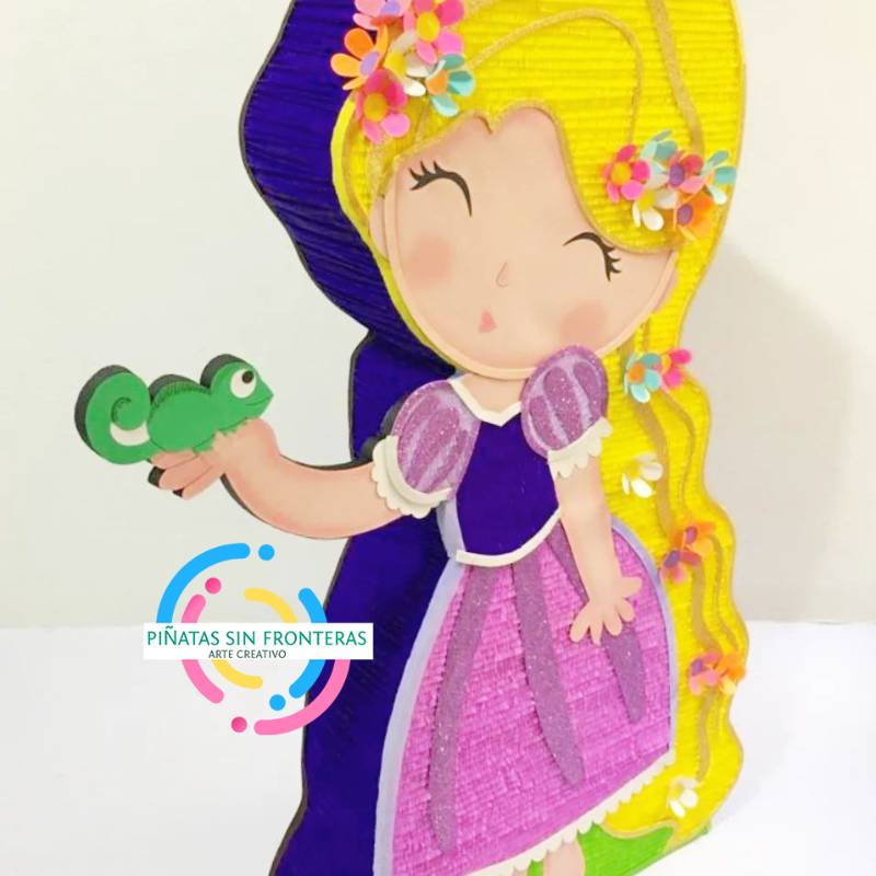 Princesa Rapunzel baby el Disney 2D