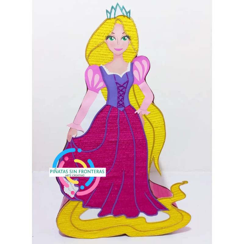 Princesa Rapunzel Disney 2D