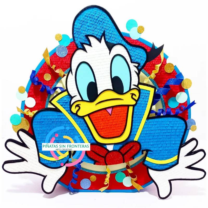 Cabeza de Pato Donald Disney 2D