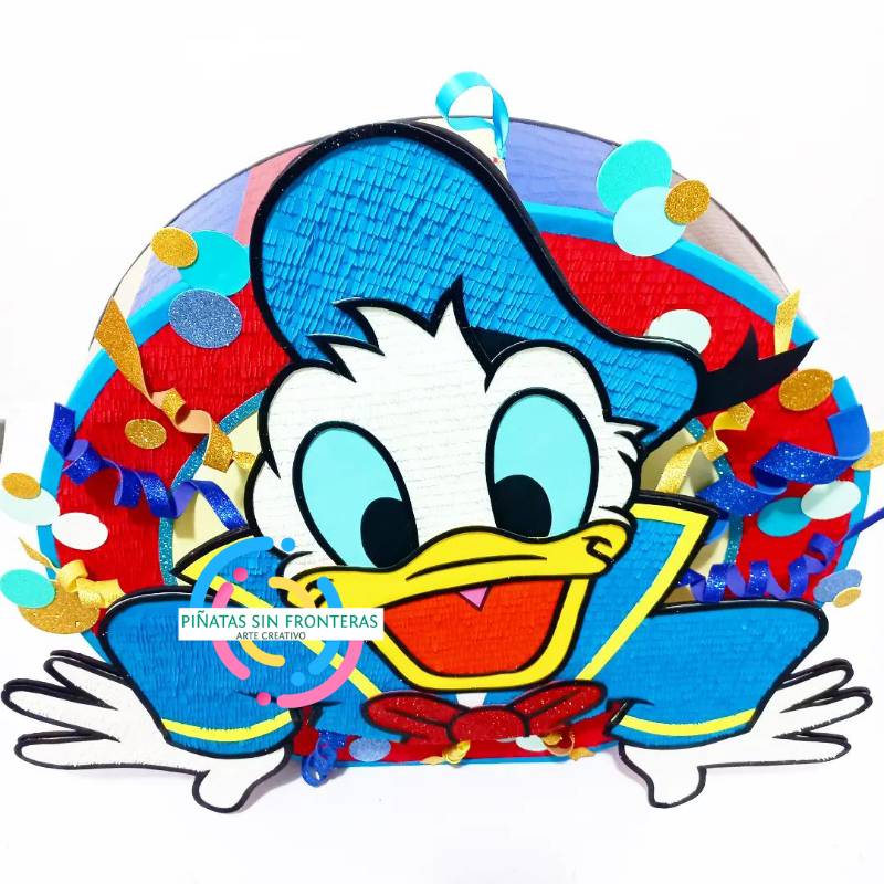 Cabeza de Pato Donald Disney 2D