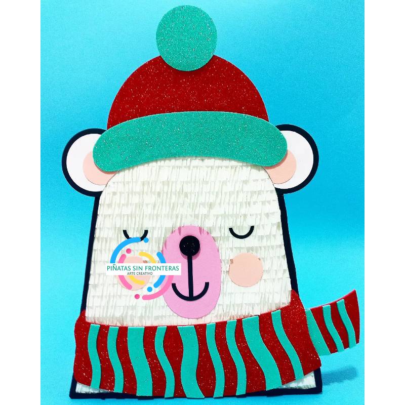 Oso Polar Navidad 2D