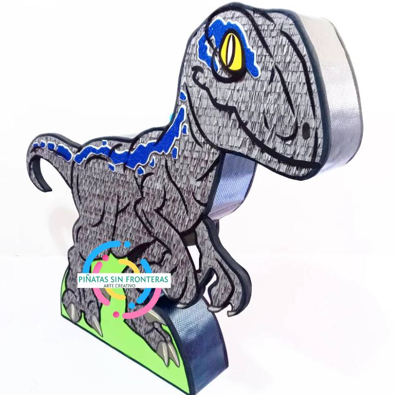 Blue Raptor Jurasic World Dinosaurios 2D