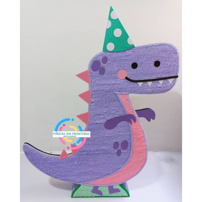 Dinosaurio Morado 2D Dinosaurios