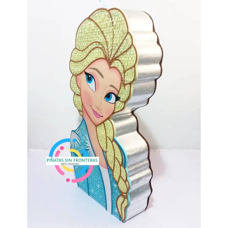 Cabeza de Princesa Elsa 2 Frozen 2D