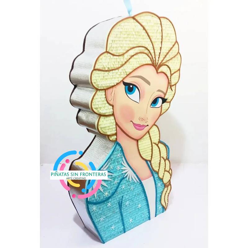 Cabeza de Princesa Elsa 2 Frozen 2D