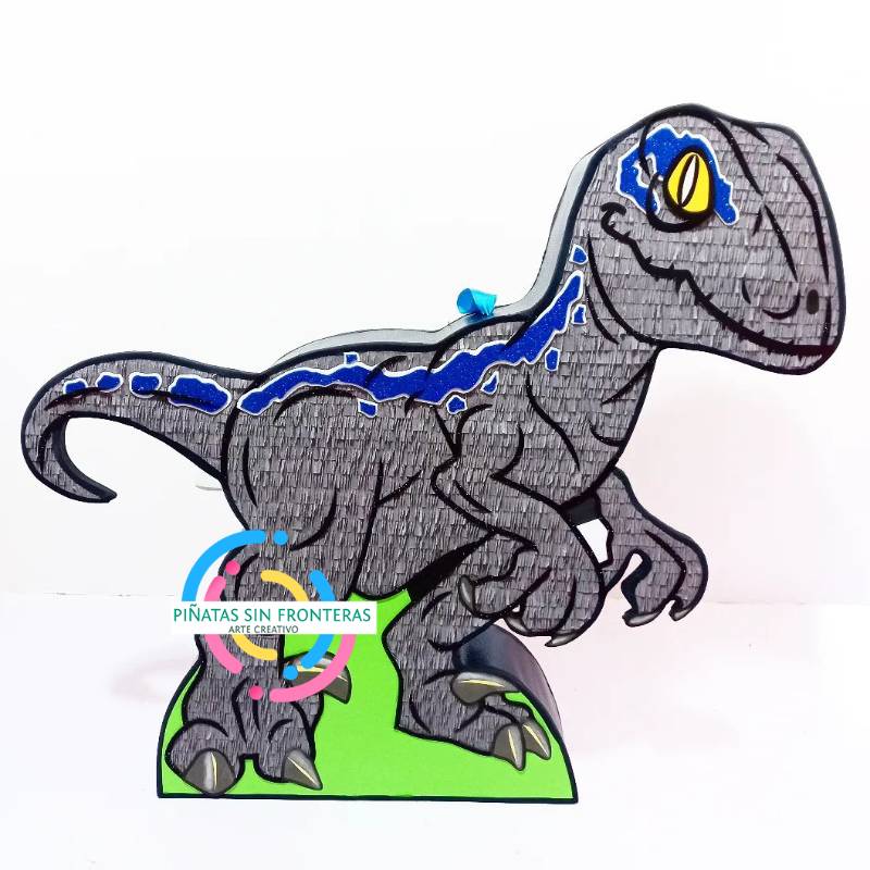 Blue Raptor Jurasic World Dinosaurios 2D