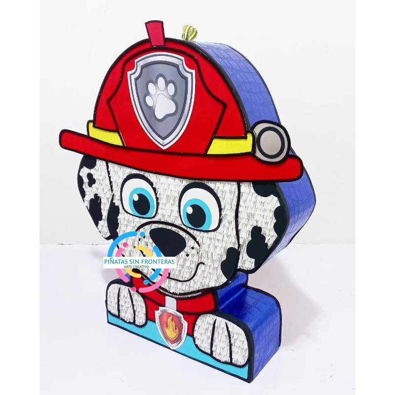 Cabeza de Marshal Paw Patrol 2D