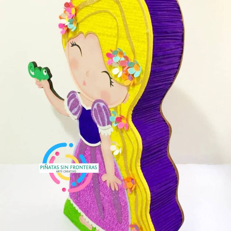 Princesa Rapunzel baby el Disney 2D