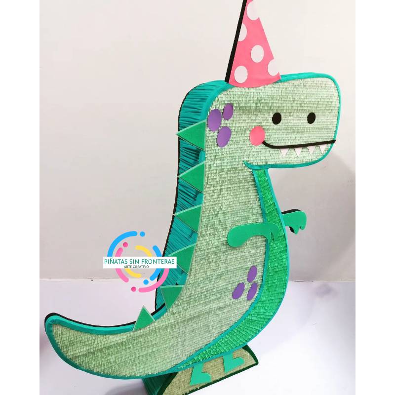 Disnosaurio Infantil Verde Dinosaurios 2D