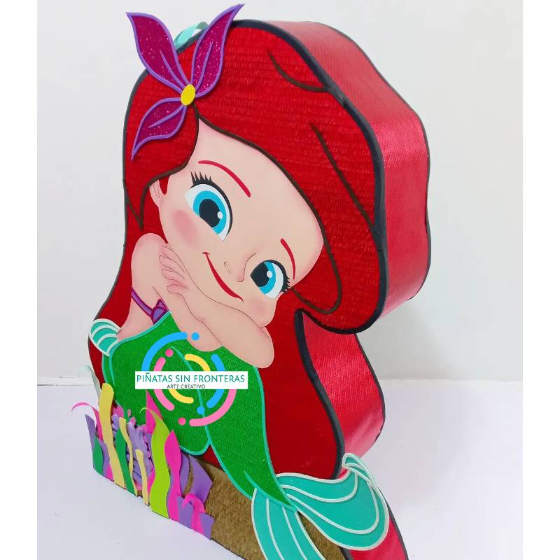 Princesa Ariel Baby Sirenita Disney 2D