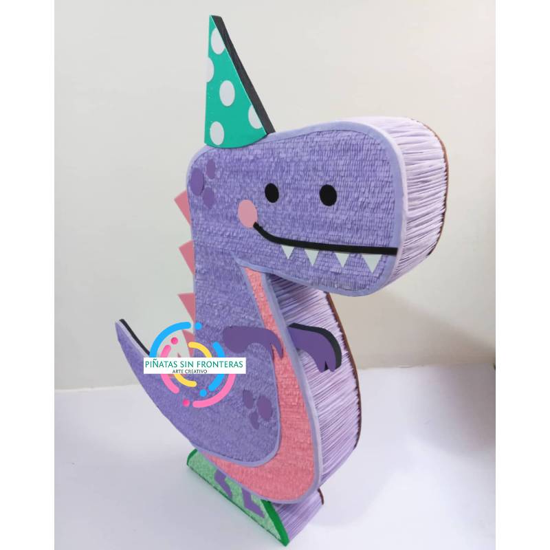 Dinosaurio Morado 2D Dinosaurios